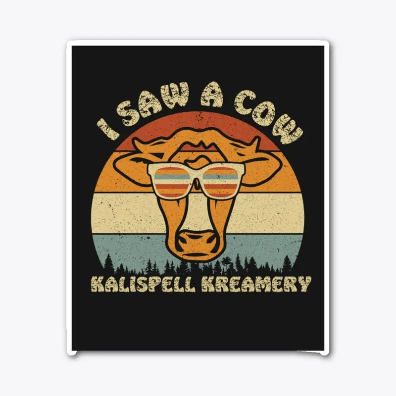 Kalispell Kreamery Sticker